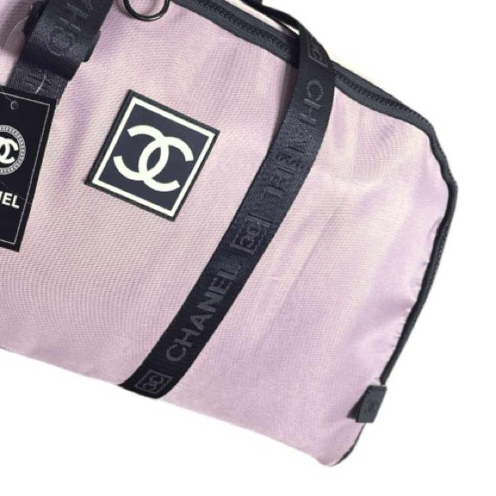 CHANEL NWT Mauve Duffel GYM Weekender Bag